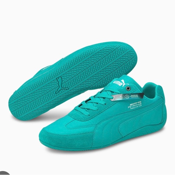 Pair of puma Mercedes F1 speed cat size 11 - Picture 6 of 6